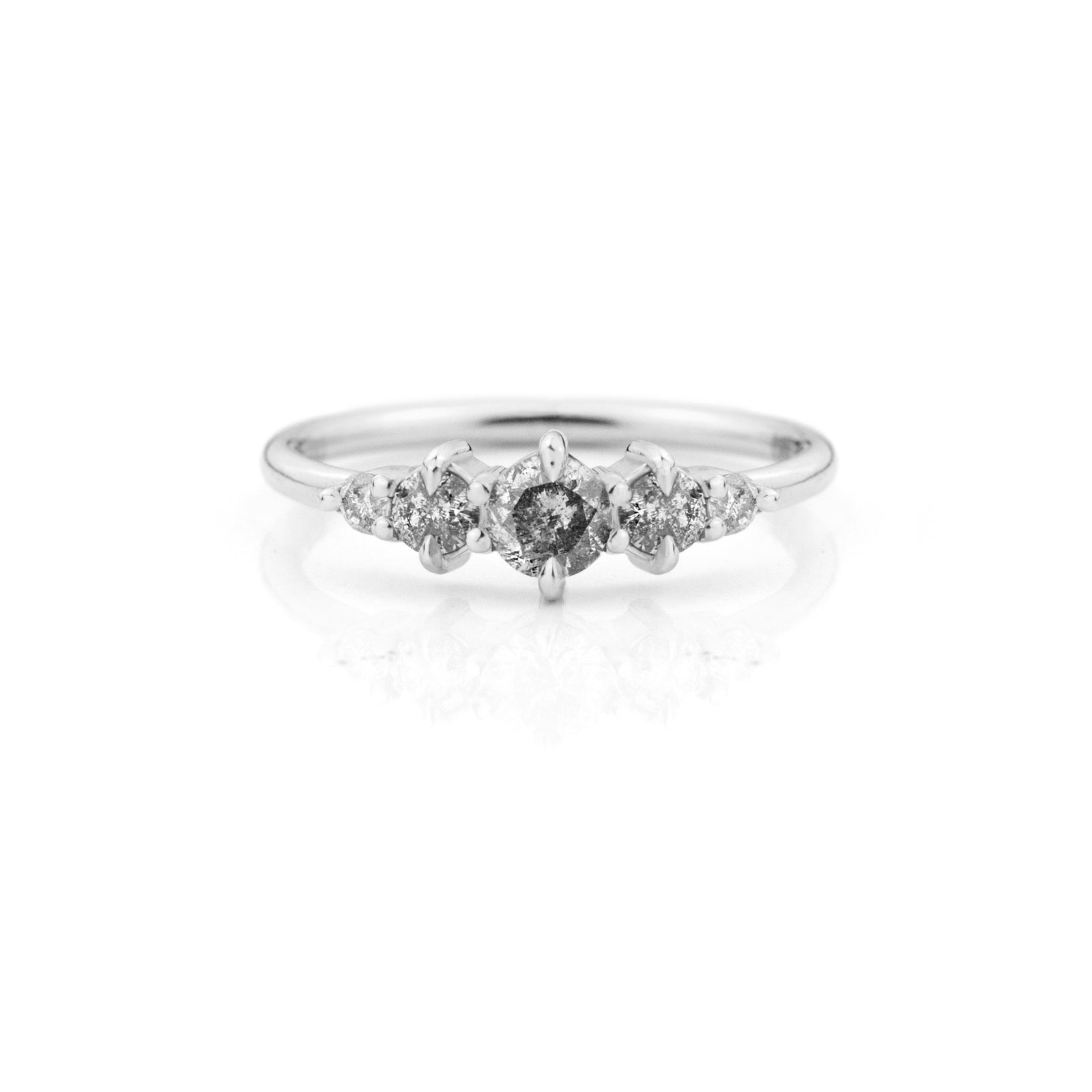 1/2 CT Five Diamond Ring