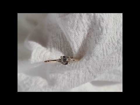 Madison Salt and Pepper Diamond Ring