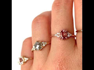 Sienna Hexagon Diamond Ring