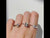 Geo White Sapphire Ring