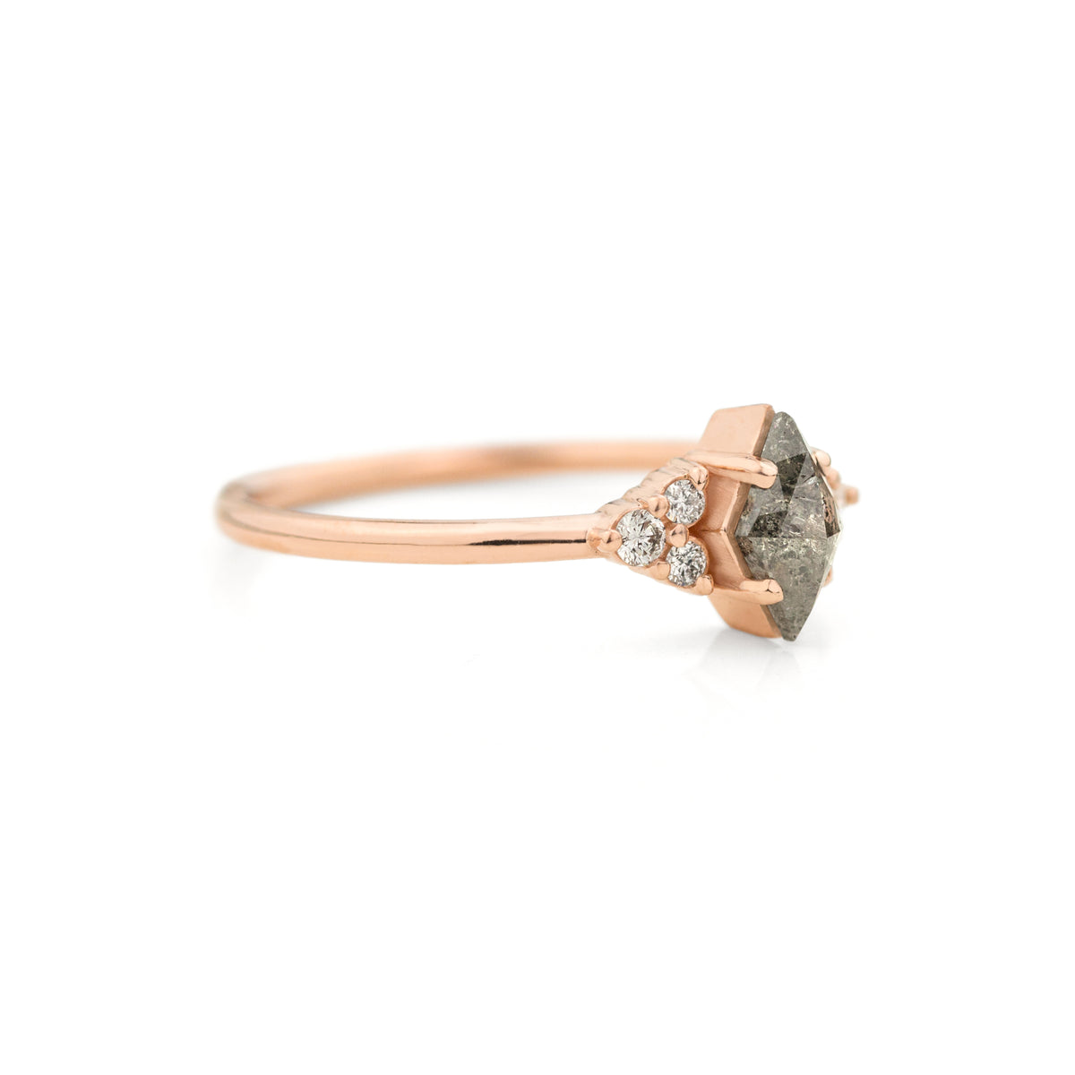 Sienna Rose Cut Diamond Ring