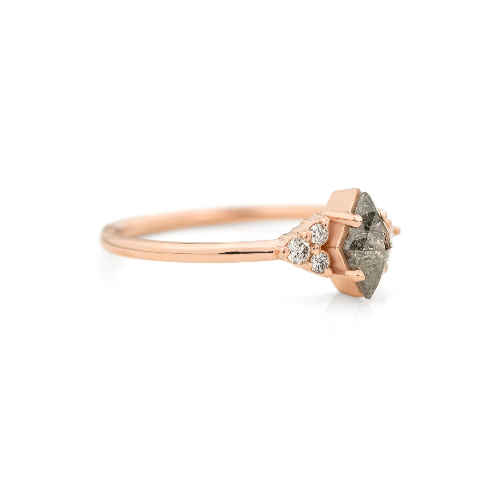 Sienna Rose Cut Diamond Ring