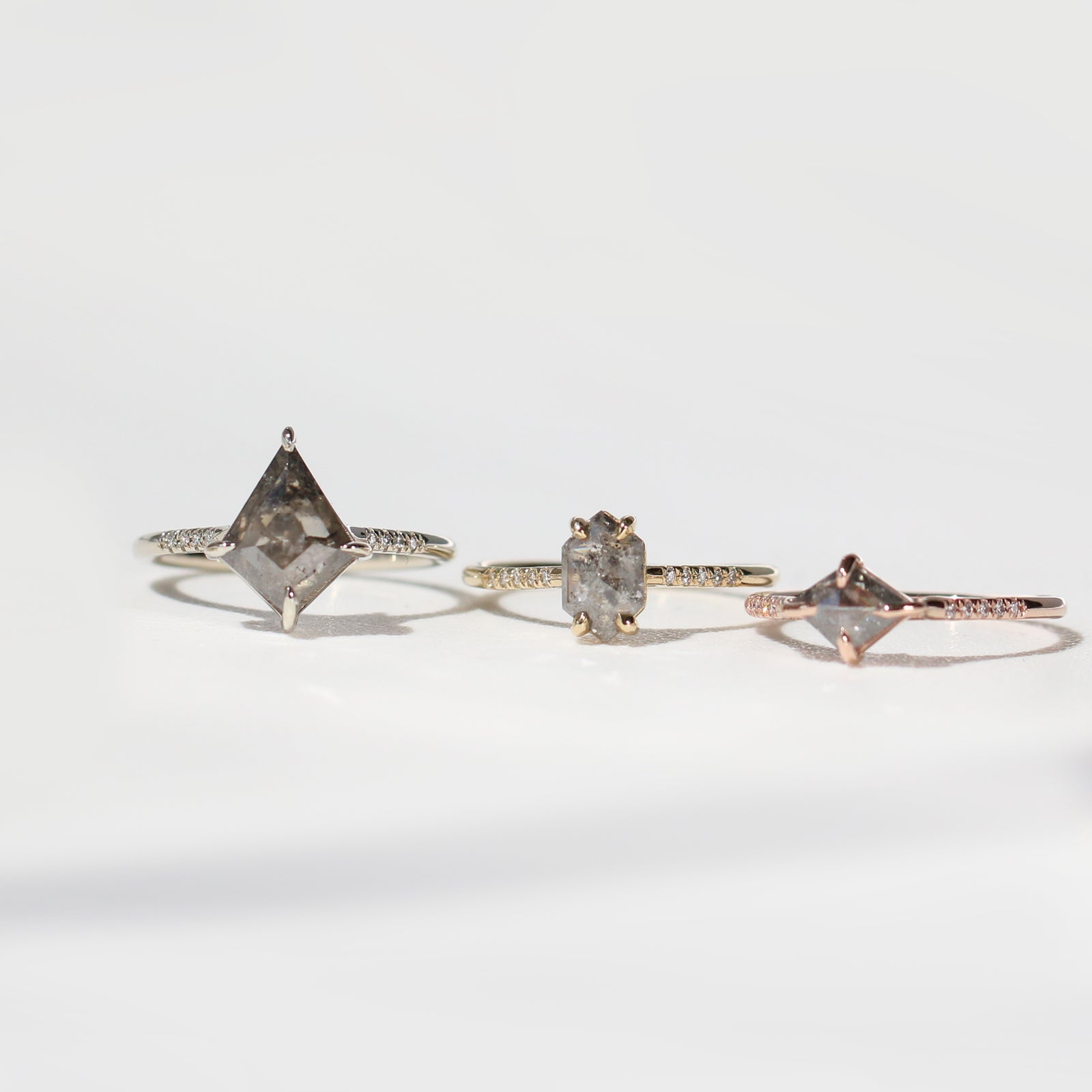 2 1/4CT Kite Cut Ava Ring