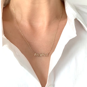 mama necklace by jamie park jewelry