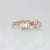 round cut white sapphire ring by jamie park jewelry usa