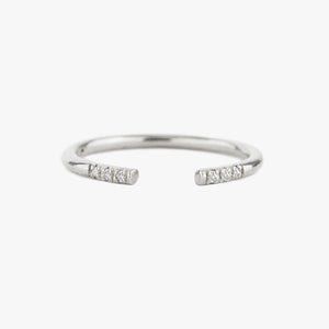 Diamond Ray Cuff Ring by Jamie Park jewelry