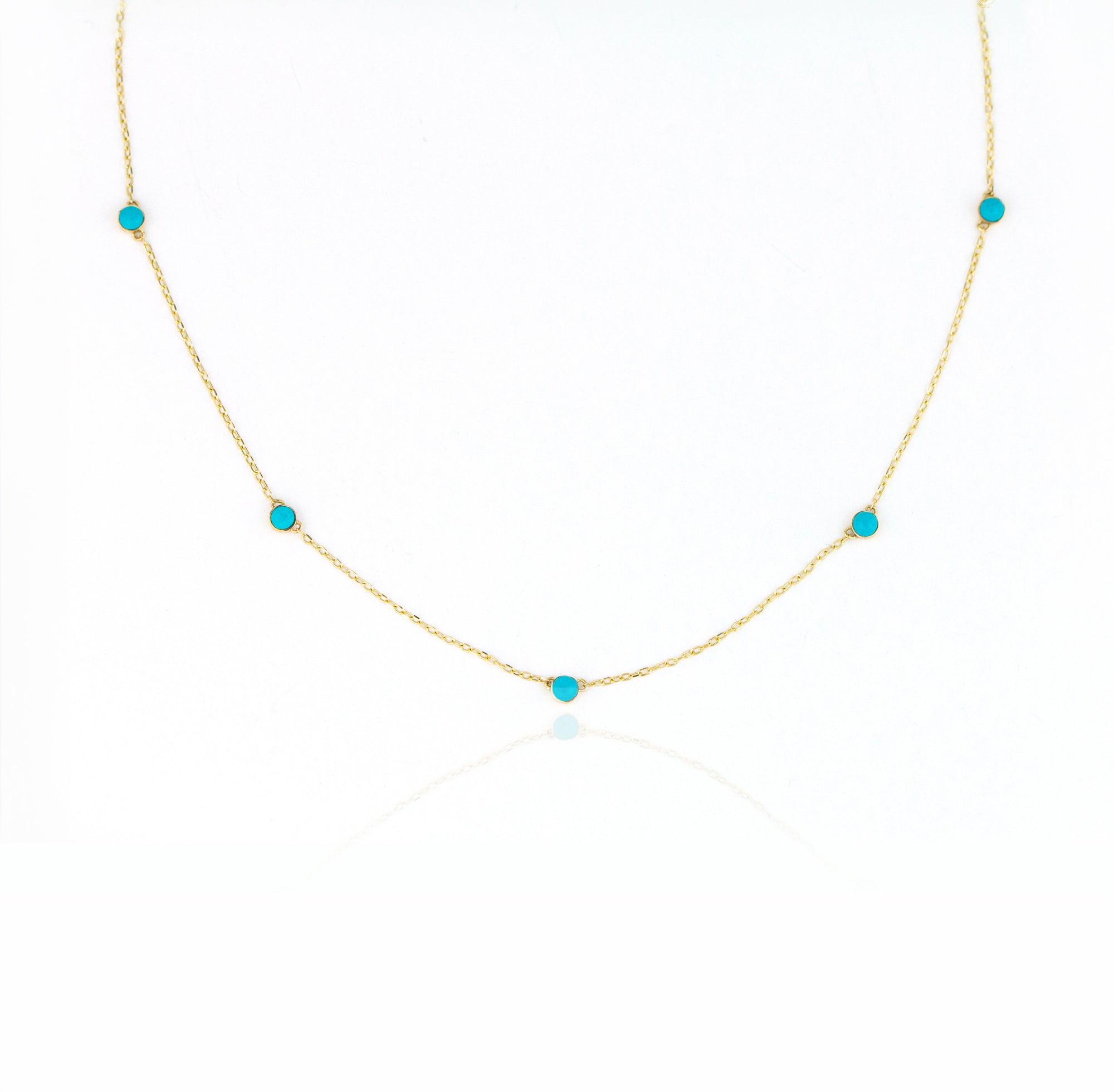 Turquoise Necklace by Jamie Park Jewelry
