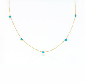 Turquoise Necklace by Jamie Park Jewelry